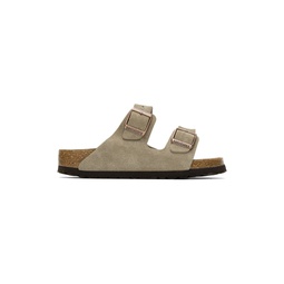 Taupe Narrow Arizona Soft Footbed Sandals 241513F124053