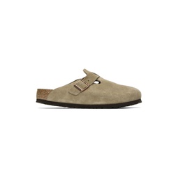 Taupe Regular Boston Soft Footbed Loafers 241513M231024