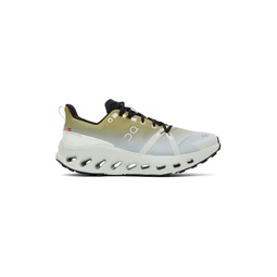 Gray   Khaki Cloudsurfer Trail Waterproof Sneakers 241585M237015