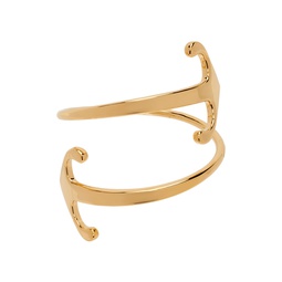 Gold Mono Arrow Bracelet 241607F020004