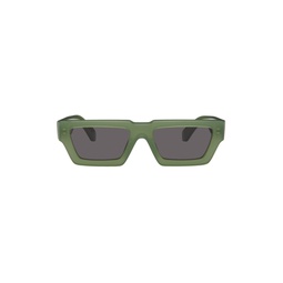 Green Manchester Sunglasses 241607M134005