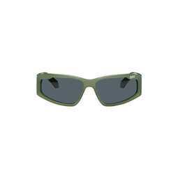Green Kimball Sunglasses 241607M134030