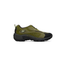 Khaki Moc Speed Streak Evo Sneakers 241607M237059