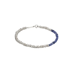 Silver   Blue Zea Bracelet 241627M142000