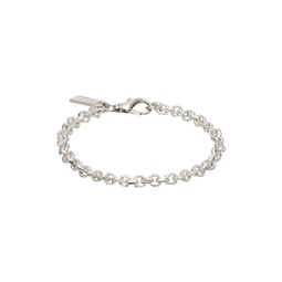 Silver LIFV Bracelet 241627M142001