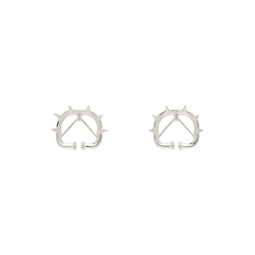 Silver Wynnstay Stud Earrings 241627M144006