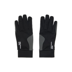 Black Elmer Gloves 241646M135000