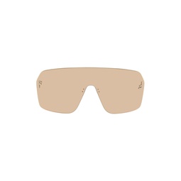 Rose Gold  First Crystal Sunglasses 241693F005000
