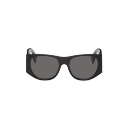 Black Baguette Sunglasses 241693M134004