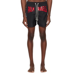 Black PA City Swim Shorts 241695M193004