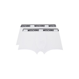 Two Pack White Boxers 241720M216011