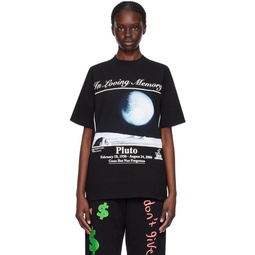Black Pluto T Shirt 241745F110019