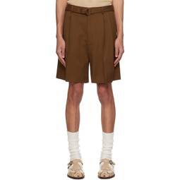 Brown Marshall Shorts 241756M193002