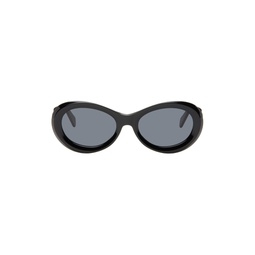 Black The Ovals Sunglasses 241771F005000