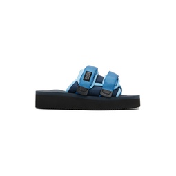 Blue MOTO PO Sandals 241773M234068