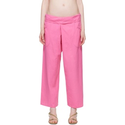 Pink Oahu Trousers 241776F087005