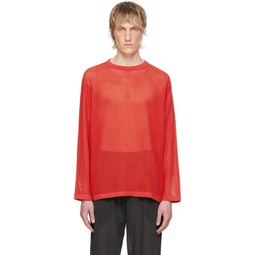 Red Diablo Long Sleeve T Shirt 241776M213023