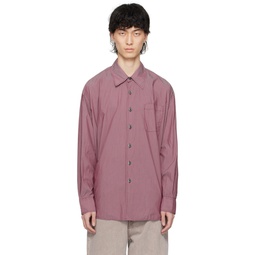 Purple Borrowed Shirt 241803M192015