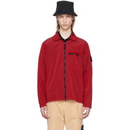 Red Patch Jacket 241828M180031