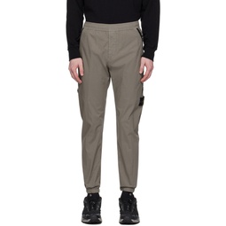 Gray Patch Trousers 241828M191017