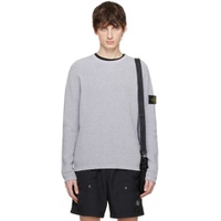 Gray Patch Sweater 241828M201016