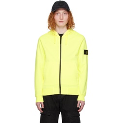 Yellow Patch Hoodie 241828M202030