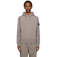 Gray Patch Hoodie 241828M202038