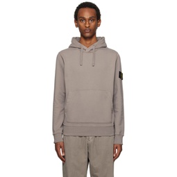 Gray Patch Hoodie 241828M202038