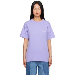Purple Classic T Shirt 241841F110005