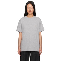 Gray Classic T Shirt 241841F110006