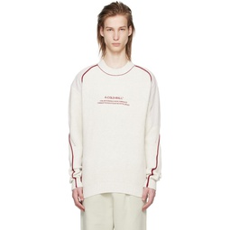 Off White Dialogue Sweater 241908M201004