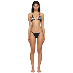 SSENSE Exclusive Black Tropez Bikini 241923F105000
