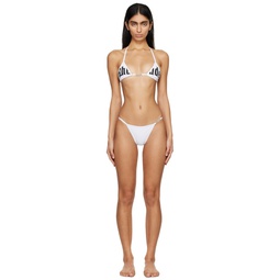 SSENSE Exclusive White Tropez Bikini 241923F105001
