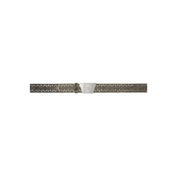 Taupe The 2000 Buckle Belt 241937M131000