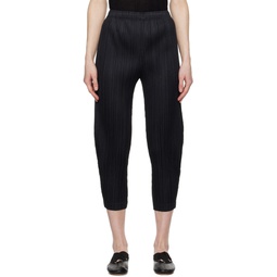 Black Thicker Bottoms 2 Trousers 241941F087012