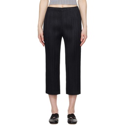 Black Thicker Bottoms 2 Trousers 241941F087038