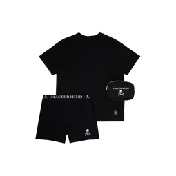 Black Briefs   T Shirt Set 241968M216000