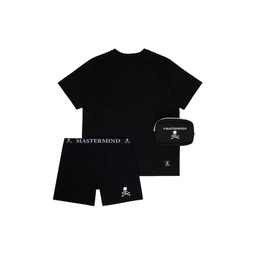 Black Briefs   T Shirt Set 241968M216001
