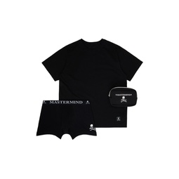 Black Briefs   T Shirt Set 241968M216003