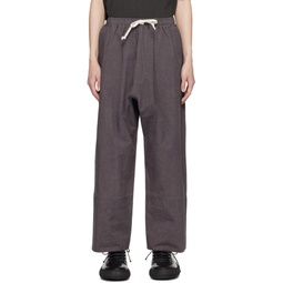 Gray O Project Drawstring Trousers 241969M191005