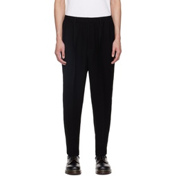 Black Wide Trousers 241992M191000