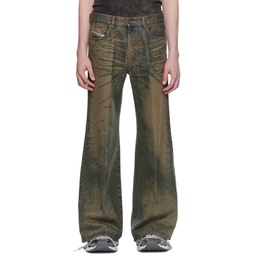 SSENSE Exclusive Brown Jeans 242001M186075