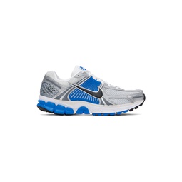 Silver   Blue Zoom Vomero 5 Sneakers 242011M237049