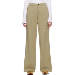 Taupe Sofie Trousers 242055F087001