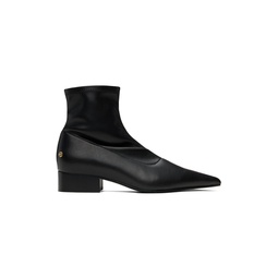 Black Hilda Flat Boots 242092F113001