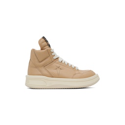 Tan Converse Edition TURBOWPN Mid Sneakers 242126M236001