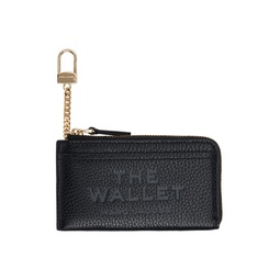 Black The Leather Top Zip Multi Wallet 242190F040006