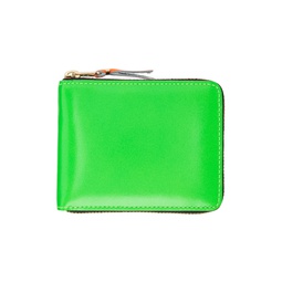 Green Super Fluo Wallet 242230M164008