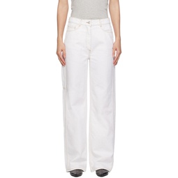 White Salma Jeans 242231F069001