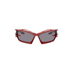 Red Giv Cut Sunglasses 242278F005009